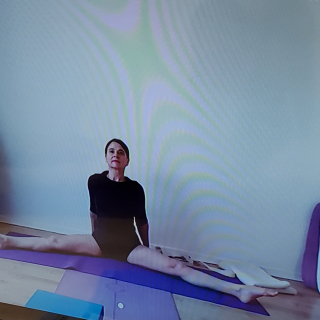 #yogainforesthill #iyengaryoga #onlineyoga #robbieyoga #graziayoga #yogamat #yogaprop