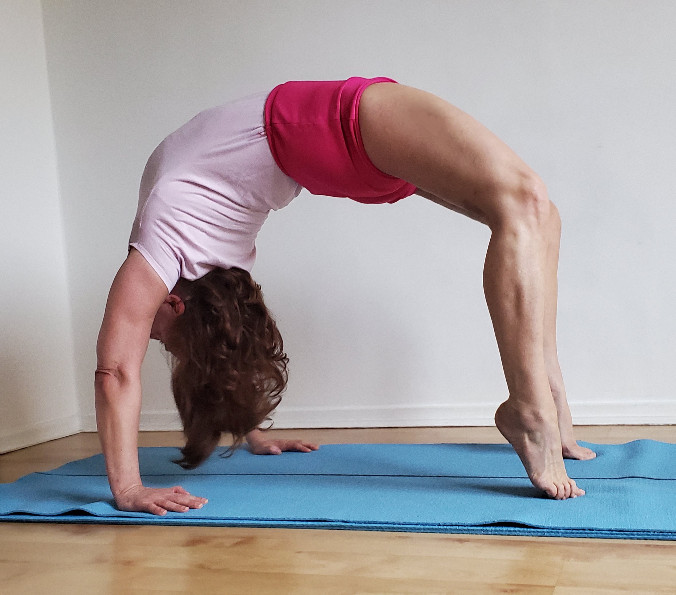 #Grazia #UrdhvaDhanuradana #yogainforesthill #Iyengaryoga