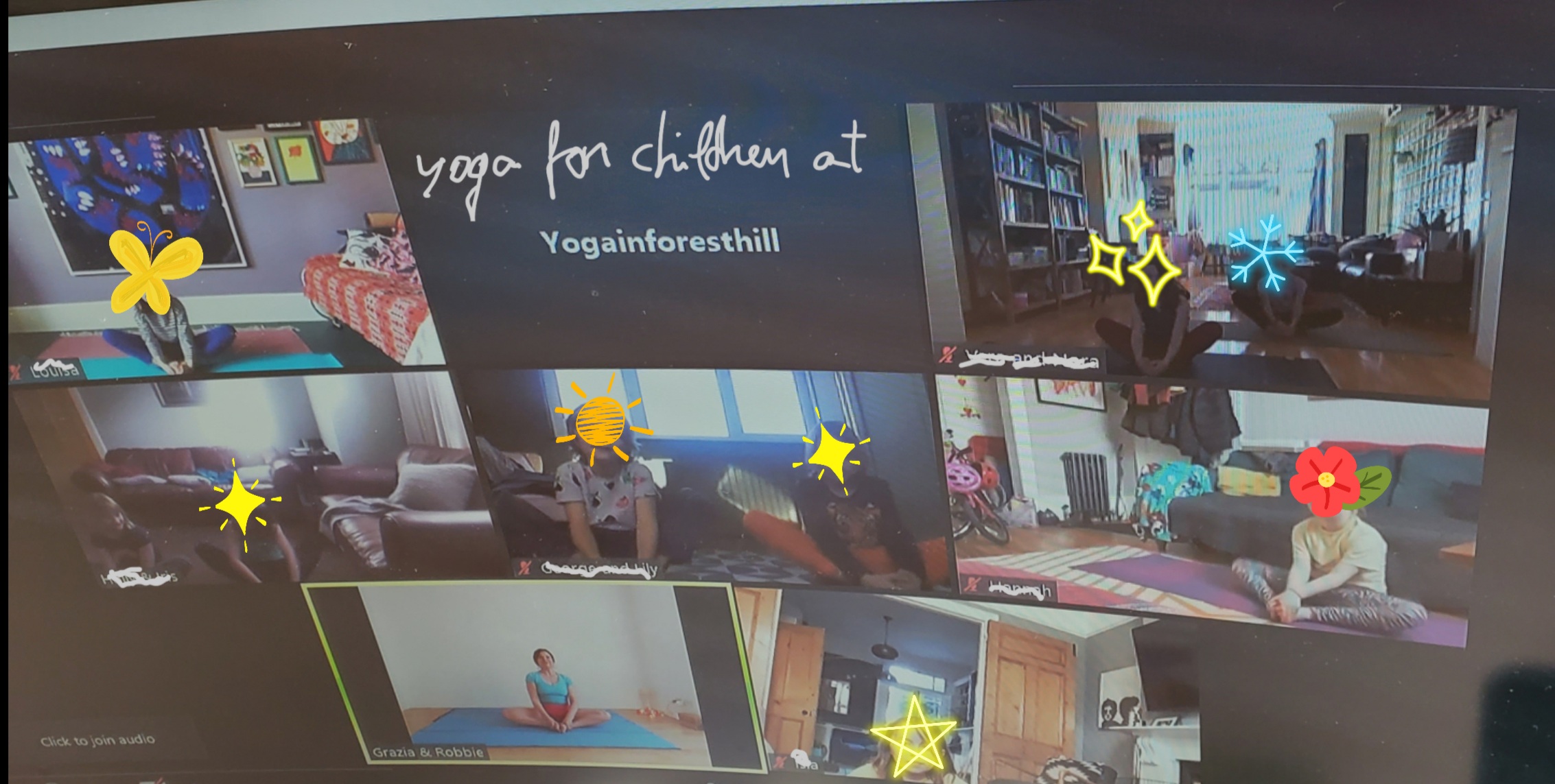 #yogaforchildren #yoga4kids #zoomclassesforchildren#robbieyoga #Iyengaryoga #graziayoga #yogainforesthill #yogalondon #staysafe #voronavirus #covid19 #robbiegrazia #yogaforhealth #sunsalutation #surianamaskar